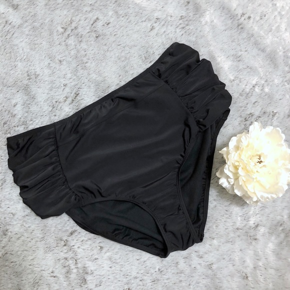 Ava & Viv Other - NWOT Ava & Viv black high waisted bikini bottoms